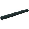 vidaXL stiepļu žogs, tērauds ar PVC pārklājumu, 25x1,5 m, zaļ&scaron;