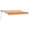 vidaXL Izvelkams jumtiņ&scaron; Dzeltena 350 x 200 cm audums