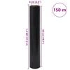 vidaXL Stretch Film 2 gab Melna 17 μm 50 cm x 150 m