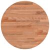 vidaXL galda virsma, &Oslash;40x4 cm, apaļa, dižskābarža masīvkoks