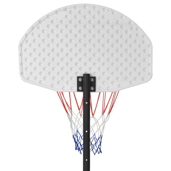 vidaXL basketbola grozs, 250 cm, pārvietojams