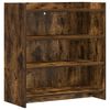 vidaXL Puse Kūpināts ozols 75 x 36 x 80 cm Inženierijas koks