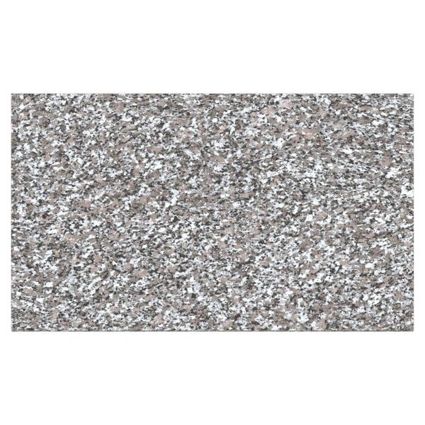 vidaXL virtuves galda virsma, pelēka, ar granīta rakstu, 100x60x2,8 cm