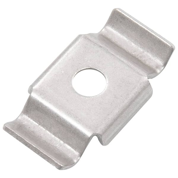 vidaXL žoga skavas, 50 gab., nerūsējo&scaron;s tērauds