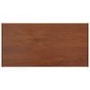 vidaXL Logu palodze Brūna koks 60 x 45 x 4,5 cm PVC