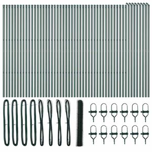 vidaXL Žoga āķis Zaļa