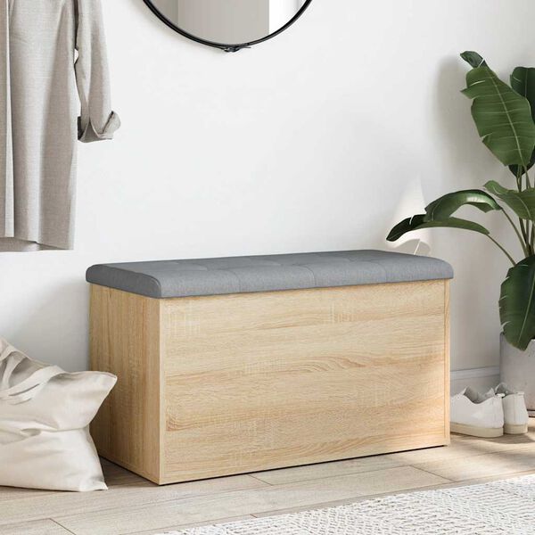 vidaXL uzglabā&scaron;anas sols, Sonoma ozols, 82x42x45 cm, inženierkoks