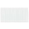 vidaXL Mežģīņu aizkars ar aizkariem Balts 180 x 500 cm Poliesters