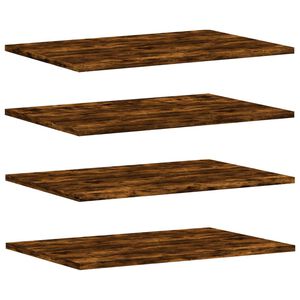 vidaXL sienas plaukti, 4 gab., koka, 60x40x1,5 cm, inženierijas koks
