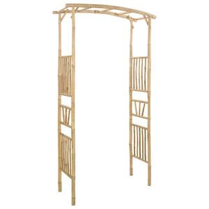 vidaXL Dārza Arka Dabiska 110 x 40 x 205 cm Bambuss