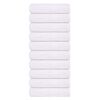 vidaXL roku dvieļi, FROGN, 10 gab., balti, 50x100 cm, 360 g/m&sup2;