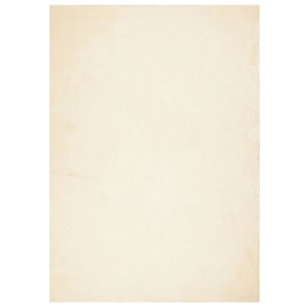 vidaXL paklājs HUARTE, īsa spalva, mīksts, mazgājams, bē&scaron;s, 120x170 cm