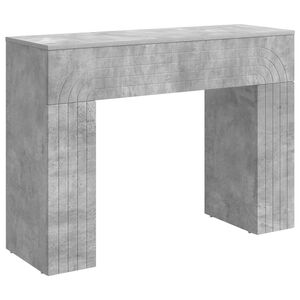 vidaXL Kafijas galdiņ&scaron; Betona pelēks 102 x 35 x 75 cm