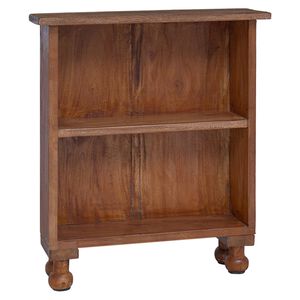 vidaXL Plaukti ar plauktu Brūna 47 x 16 x 55 cm Cieta mahagona koks