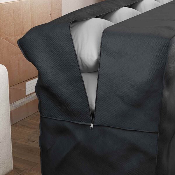 vidaXL Āra glabāšanas soma Melna 175 x 55 x 75 cm 420D Oksforda audums