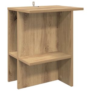 vidaXL Kafijas galdiņ&scaron; Artisan Ozols 40 x 30 x 49 cm Inženierijas koks