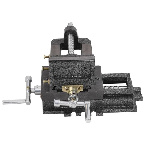 vidaXL ar roku darbināmas krustveida skrūvspīles, 78 mm