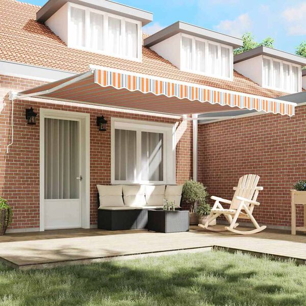 vidaXL Izvelkams jumtiņ&scaron; Daudzkrāsains 400 &times; 300 cm