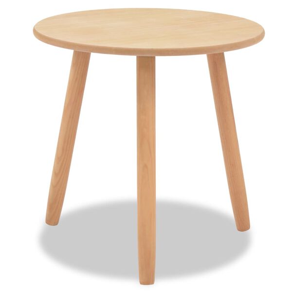 vidaXL kafijas galdiņi, 2 gab., priedes masīvkoks, brūni