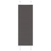 vidaXL kroku žalūzija melna 45x100 cm auduma platums 44,4 cm