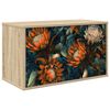 vidaXL Sienā montējams TV skapis LOCHEM 69 x 33 x 40 cm Sonomas ozols