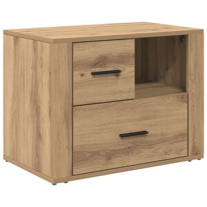 vidaXL Nakts skapītis Artisānā ozols 35 x 60 x 50 cm Inženierijas koks