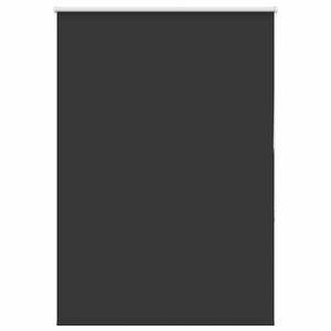 vidaXL rullo žalūzija melna 115x175 cm auduma platums 110,7 cm