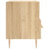 vidaXL naktsskapītis, ozolkoka krāsa, 40x35x47,5 cm, inženierijas koks
