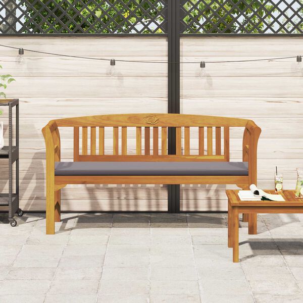 vidaXL sols Dabīgā eļļas apdare 157 x 46 x 82,5 cm Cietā akācijas koks