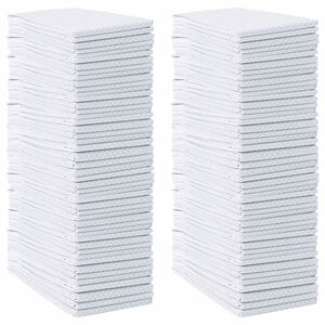 vidaXL Dzīvnieku apmācības paklājs Vienkrāsains 100 pcs 120 x 80 cm