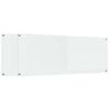 vidaXL Virtuves aizsargpaneļi 2 gab. Caurspīdīgs 110 x 40 cm