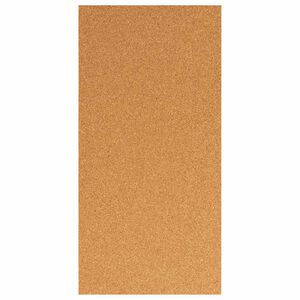 vidaXL Korķa plāksne 12 pcs 100 x 50 x 1 cm korķis Brūna