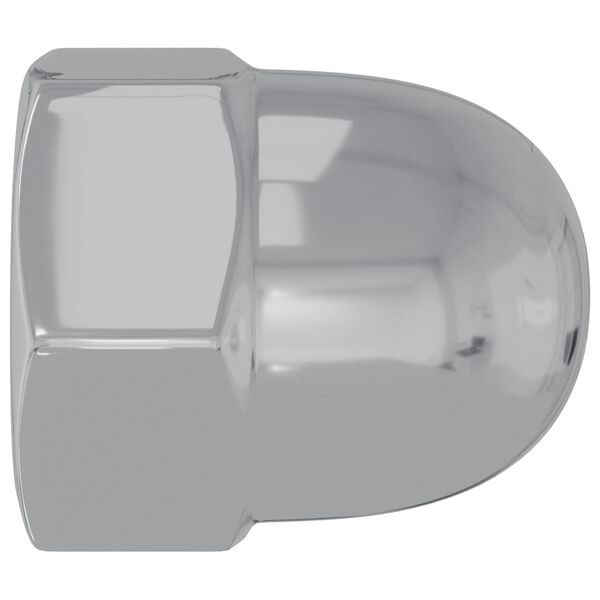 vidaXL Uzgrieznis 2 pcs Sudraba M6 x 10 mm Dzelzs