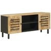 vidaXL Uzglabā&scaron;anas skapji Dabiska 105 x 33 x 46 cm Cieta mango koksne