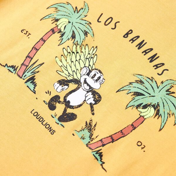 Bērnu T-krekls, dzeltenbrūns, 116