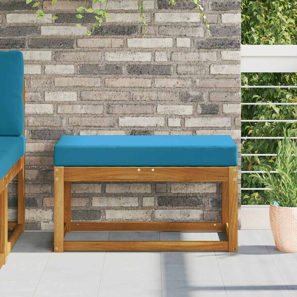 vidaXL Āra sēdvietu spilvens Karaliski zils 80 x 40 x 8 cm