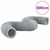 vidaXL izplūdes gaisa vads, PVC, 6 m, &Oslash;10 cm