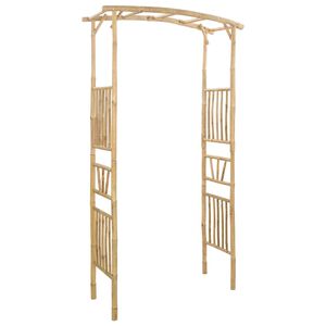 vidaXL Dārza Arka Dabiska 110 x 40 x 205 cm Bambuss