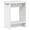 vidaXL Sānu galds Spīdīgi balts 50 x 39,5 x 55 cm Inženierijas koks