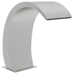 vidaXL baseina strūklaka ar LED, 22x60x70 cm, nerūsējo&scaron;s tērauds 304