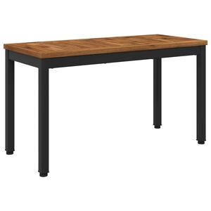 vidaXL Dārza sols 80,5 x 35 x 45 cm Cietā akācijas koks Taisnstūra