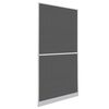vidaXL Durbju siets Balts un melns 100 x 215 cm