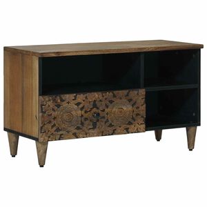 vidaXL Televizora skapī&scaron;a Brūna 80 x 33,5 x 46 cm Cieta mango koksne