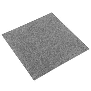 vidaXL Paklājs 20 gab. Pelēka 50 x 50 cm 100% polipropilēns