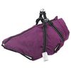 vidaXL Suņu mētelis Violeta L44 Fleece un Poliesters