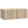 vidaXL Sienā piestiprināms TV skapis 59,5 x 31 cm Sonomas ozols
