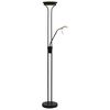 vidaXL regulējama LED stāvlampa, 23 W
