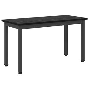 vidaXL sols Melns ozolkoks 80 x 35 x 45 cm Inženierijas koks