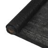 vidaXL norobežojo&scaron;ais tīkls, HDPE, 2x10 m, melns