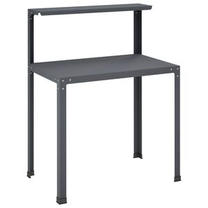 vidaXL Podu galds 100 x 50 x 104 cm Tērauds ar pulverkrāsas pārklājumu